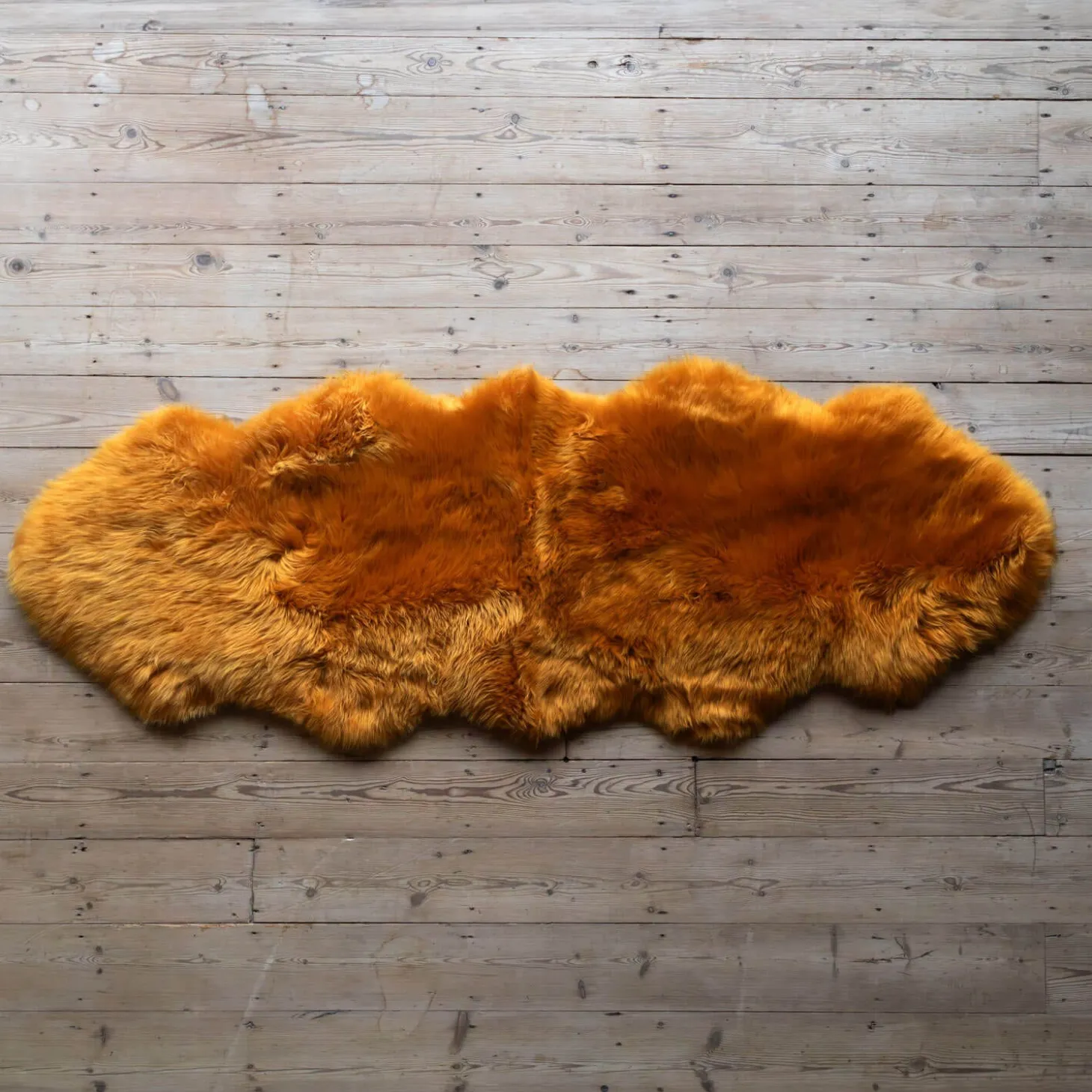 Double Mustard Sheepskin