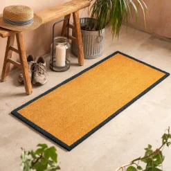 Double Width Ink Border Doormat