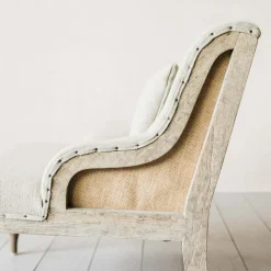 Duchess Natural Linen Armchair