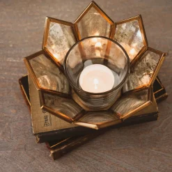 Dufrene Lotus Tea Light Holder