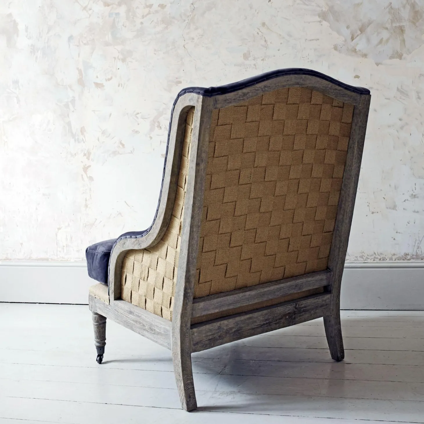 Duke Grey Velvet Armchair
