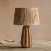 Duncombe Natural Wooden Table Lamp