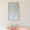 Durley Scalloped Rectangular Wall Mirror