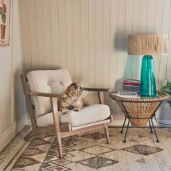 Dylan Natural Linen Armchair