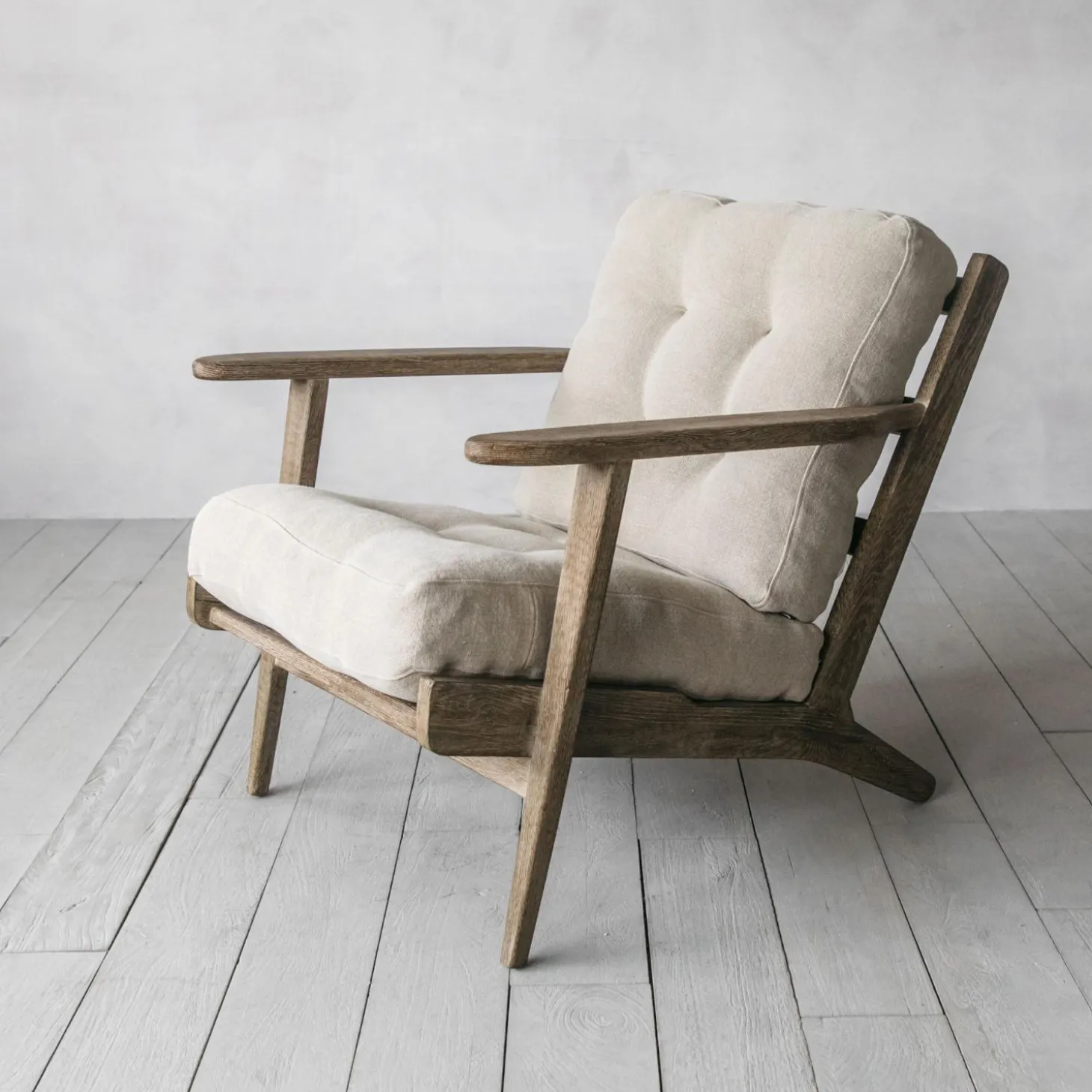 Dylan Natural Linen Armchair