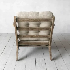 Dylan Natural Linen Armchair