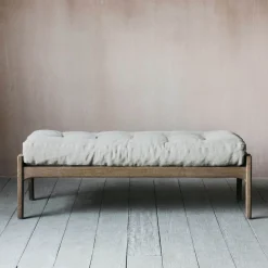 Dylan Natural Linen Bench