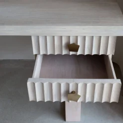 Eckley Whitewashed Desk