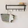 Eight Hook Coat Rack