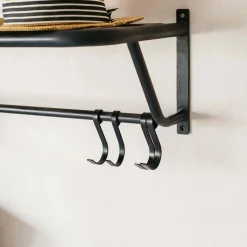 Eight Hook Coat Rack