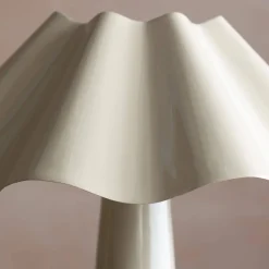 Eldon Ivory Enamel Table Lamp Large