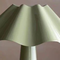 Eldon Sage Enamel Table Lamp Large