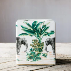 Elephant Tissue Box Cover