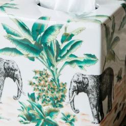 Elephant Tissue Box Cover