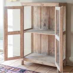 Elliot Wooden and Glass Cabinet