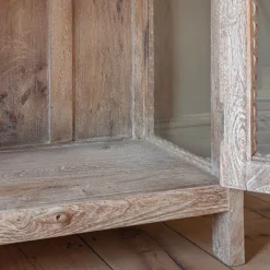 Elliot Wooden and Glass Cabinet