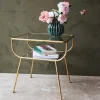 Eluminea Large Gold Side Table