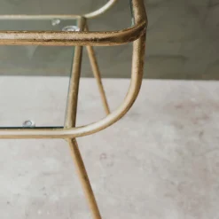 Eluminea Large Gold Side Table