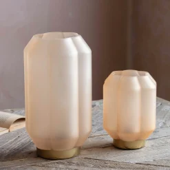 Emaline Pink LED Table Lamps