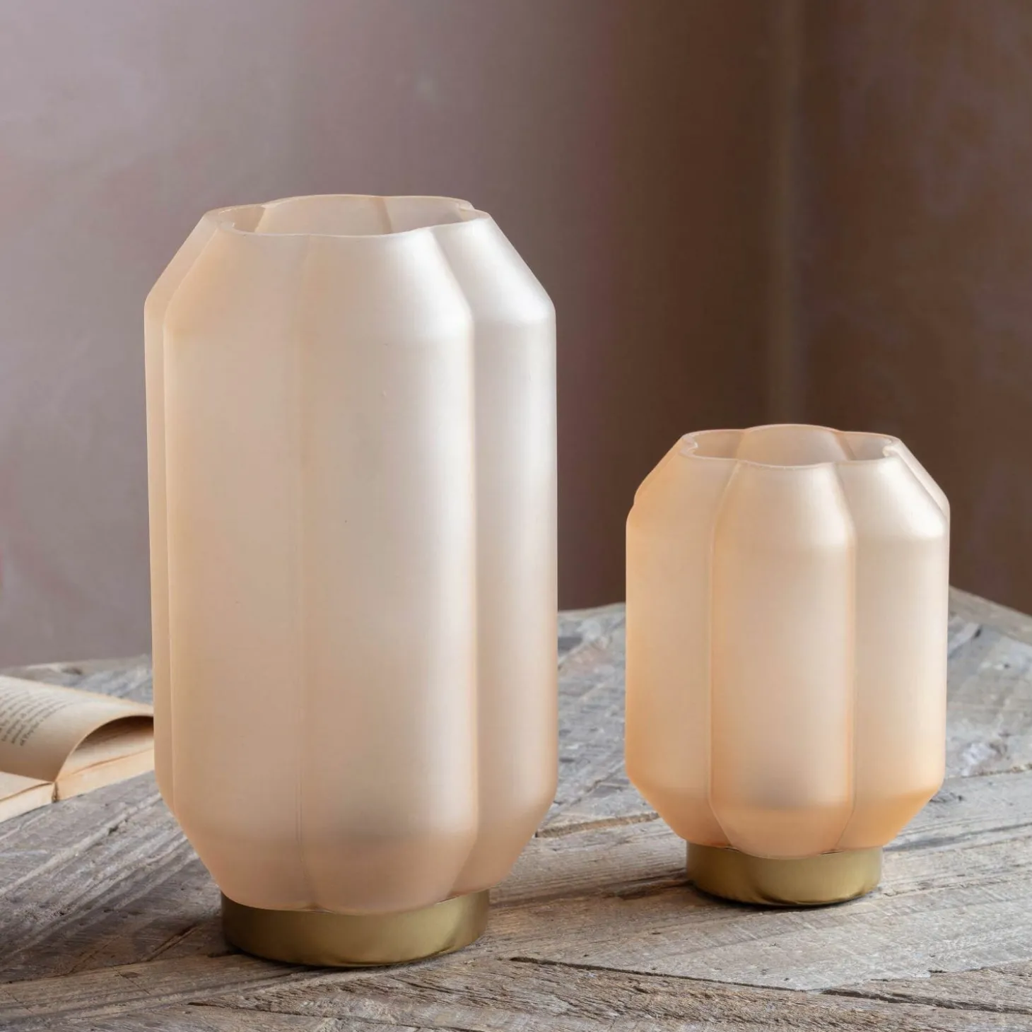 Emaline Pink LED Table Lamps