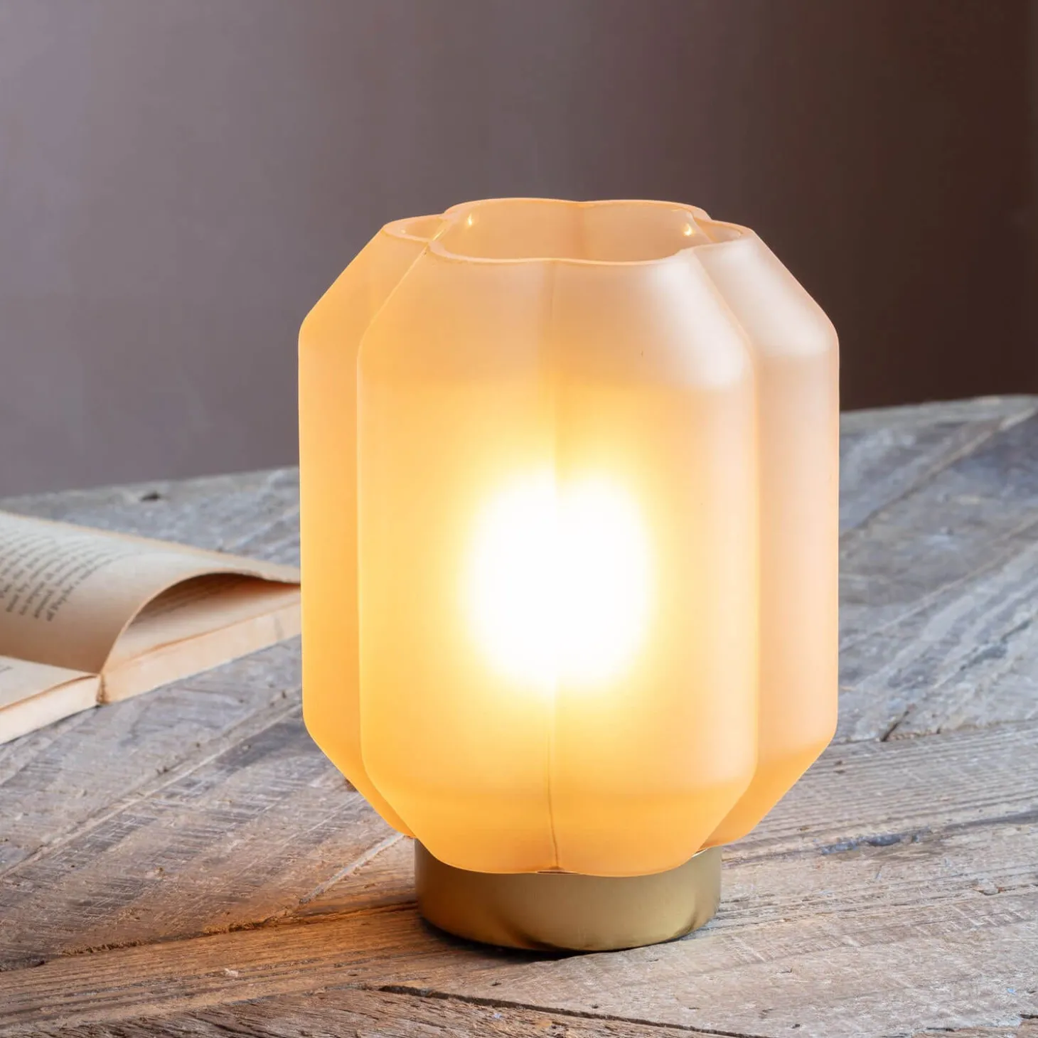 Emaline Pink LED Table Lamps
