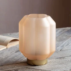 Emaline Pink LED Table Lamps