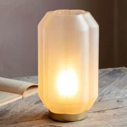 Emaline Pink LED Table Lamps