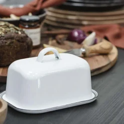 Enamel Butter Box