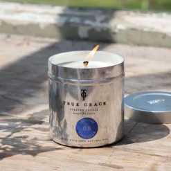 English Lavender Tin Candle