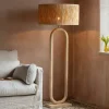 Enzo Wooden Floor Lamp