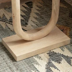 Enzo Wooden Floor Lamp