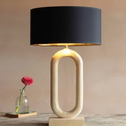 Enzo Wooden Table Lamp