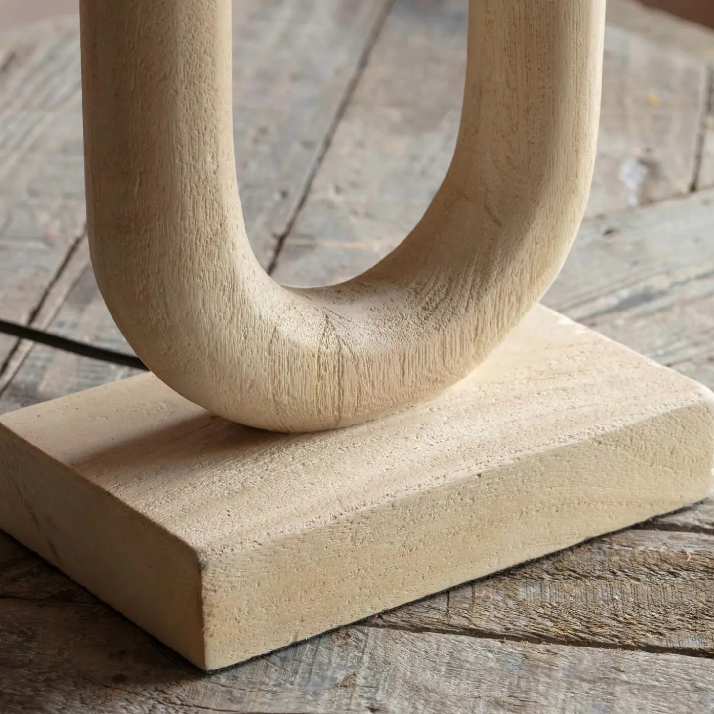 Enzo Wooden Table Lamp