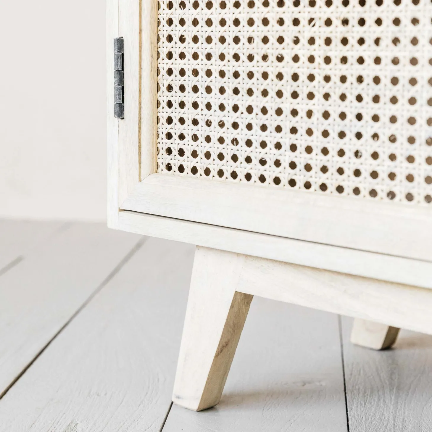 Esben Cane Cupboard with Drawers