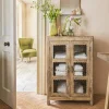 Ethan Wooden & Glass Cabinet