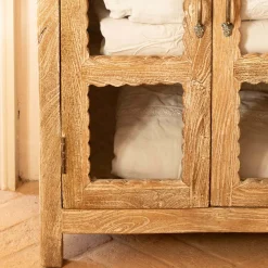 Ethan Wooden & Glass Cabinet