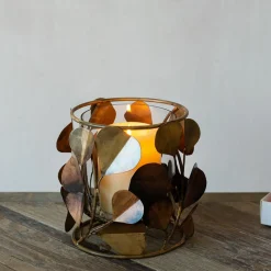 Eucalyptus Leaf Tea Light Holder