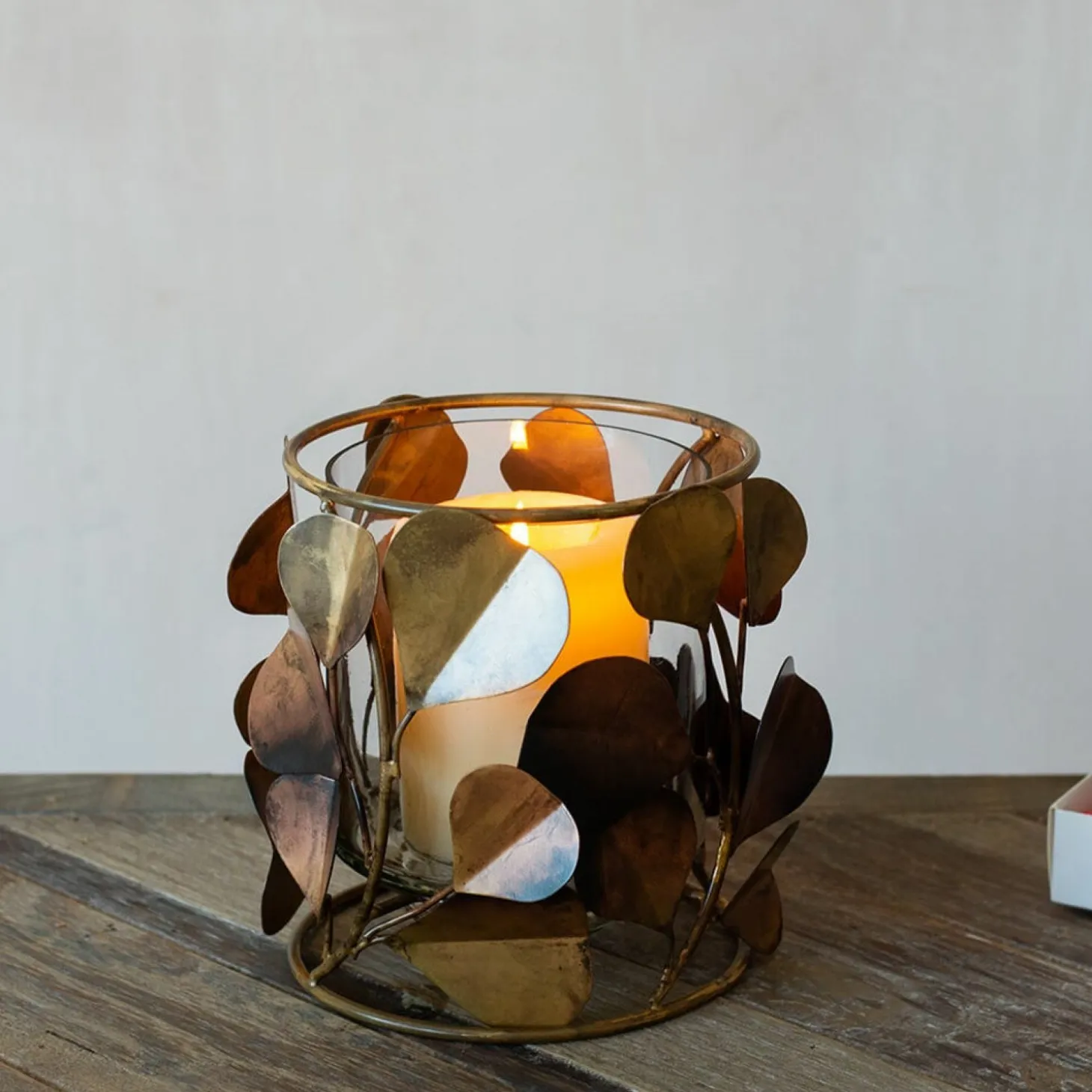 Eucalyptus Leaf Tea Light Holder