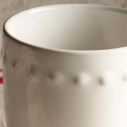 Eve White Bobble Mug