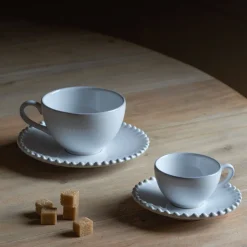 Eve White Bobble Tableware