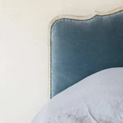 Evelyn Grey Velvet Beds
