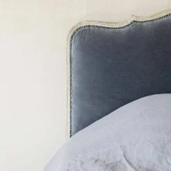Evelyn Grey Velvet Beds