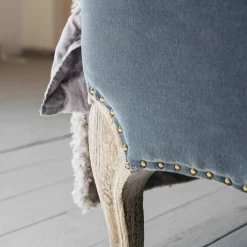 Evelyn Grey Velvet Beds