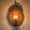 Ex-Voto Antiqued Gold Wall Light