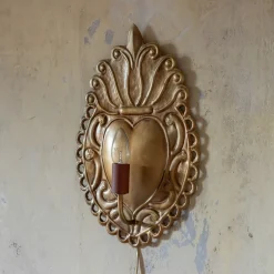 Ex-Voto Antiqued Gold Wall Light