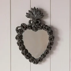 Ex-Voto Dark Heart Wall Mirror