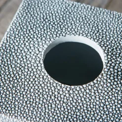 Faux Shagreen Tissue Box