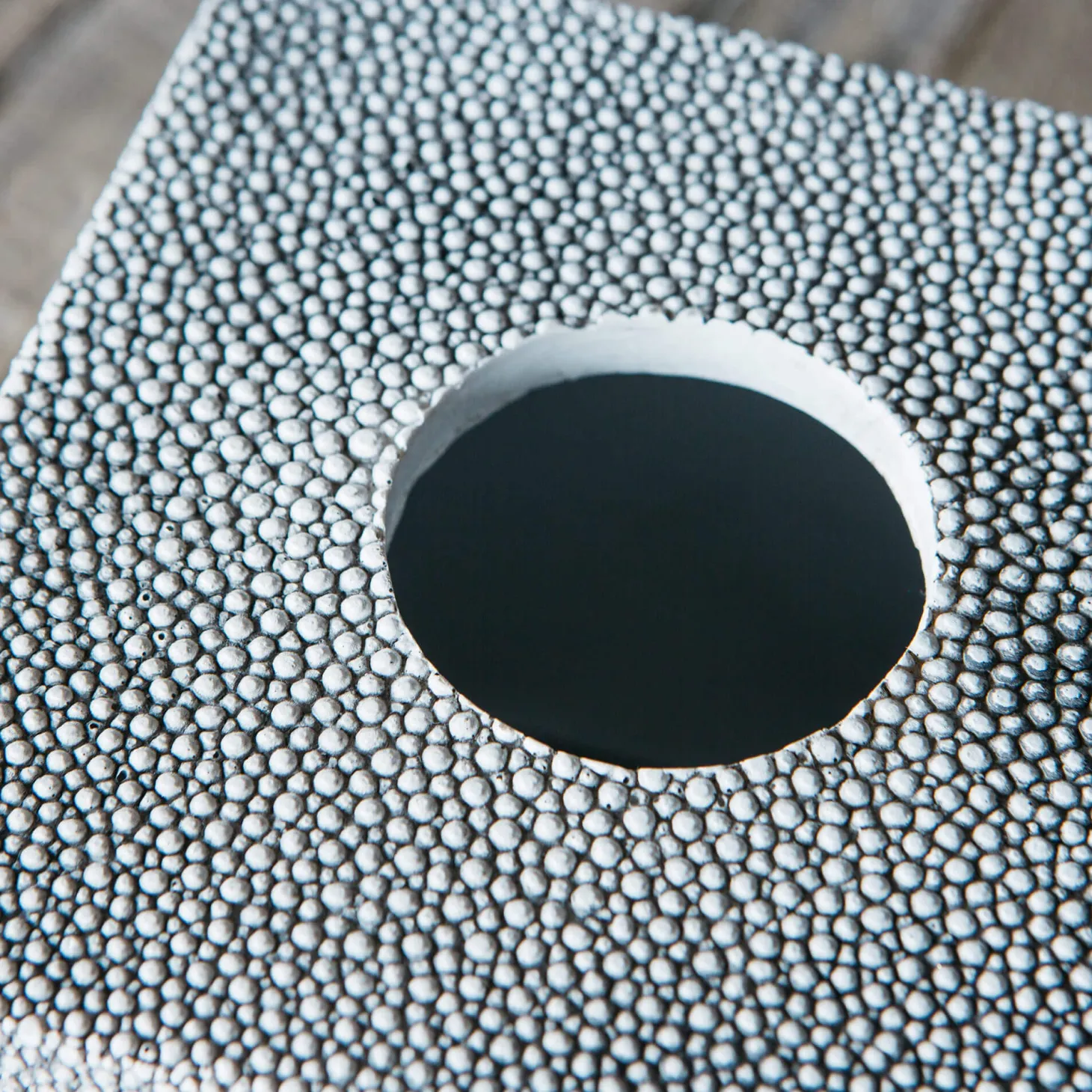 Faux Shagreen Tissue Box