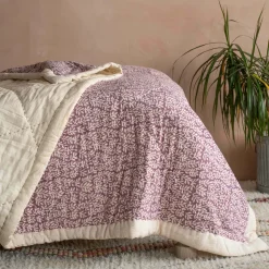 Fern Hand-Printed Quilt