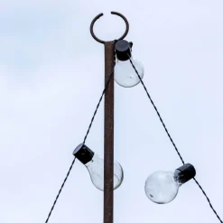 Festoon Lights Pole